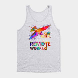 The Global Remote Worker Tank Top